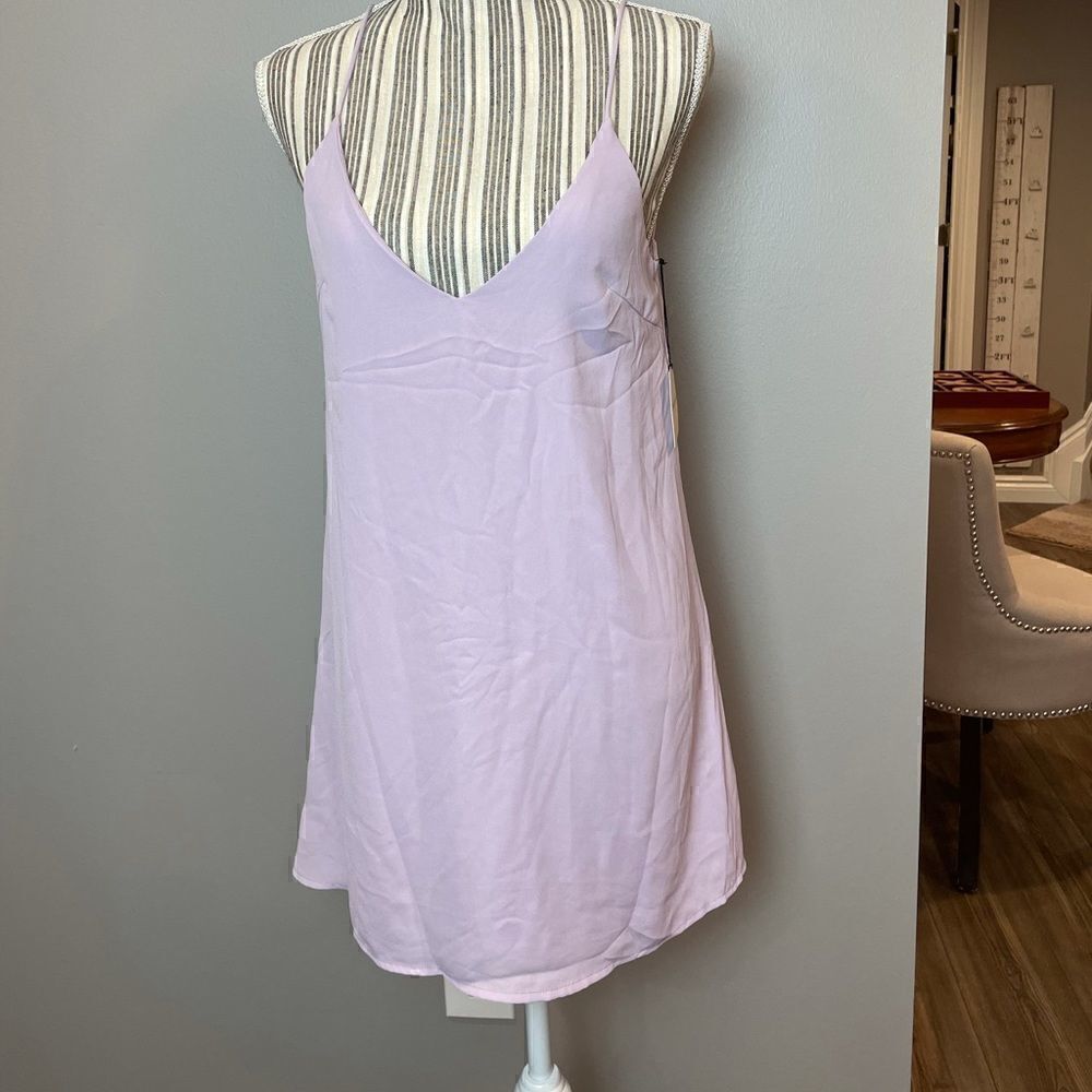 Pink Orchid Mini Slip Dress